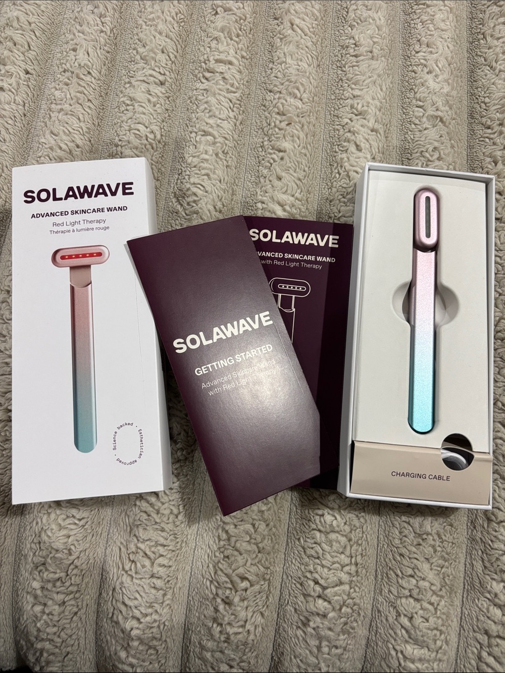 Solawave Advanced Skincare Wand - red light therapy